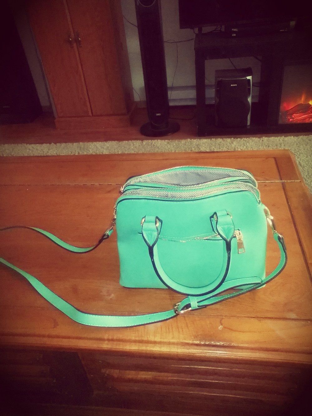 Turquoise Crossbody  Handbag - Women Bags